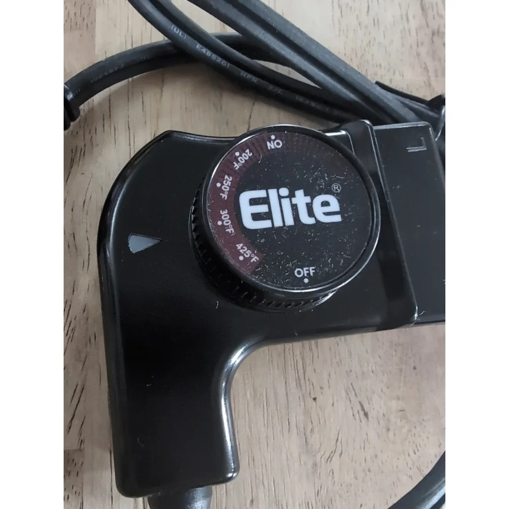 Maxi Matic Elite JH-001A E316066 Griddle Skillet Heat‎ Control Power Cord Probe
